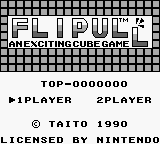 Flipull (USA) Title Screen